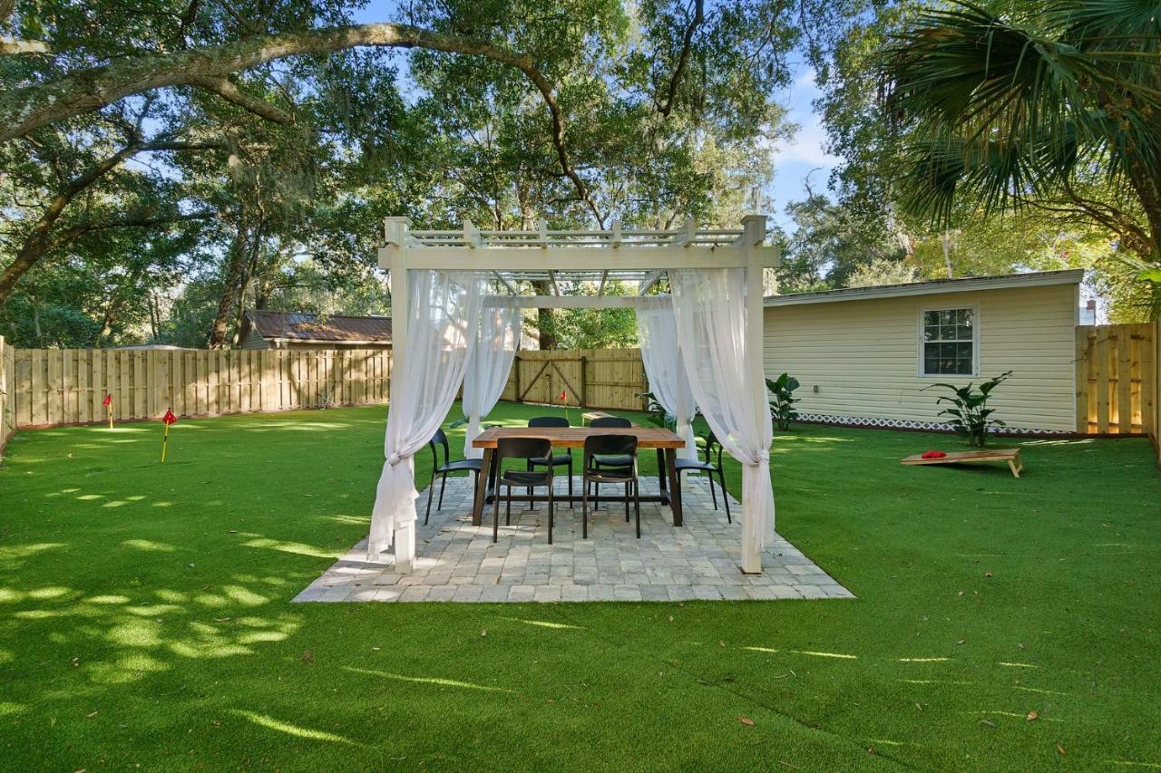 The Garden Cottage - Pet Friendly & 5 Mins To Town St. Augustine Dış mekan fotoğraf